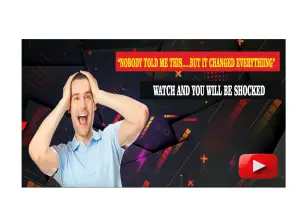 “Nobody Told You This” Thumbnail – Viral YouTube Clickbait Design Template template