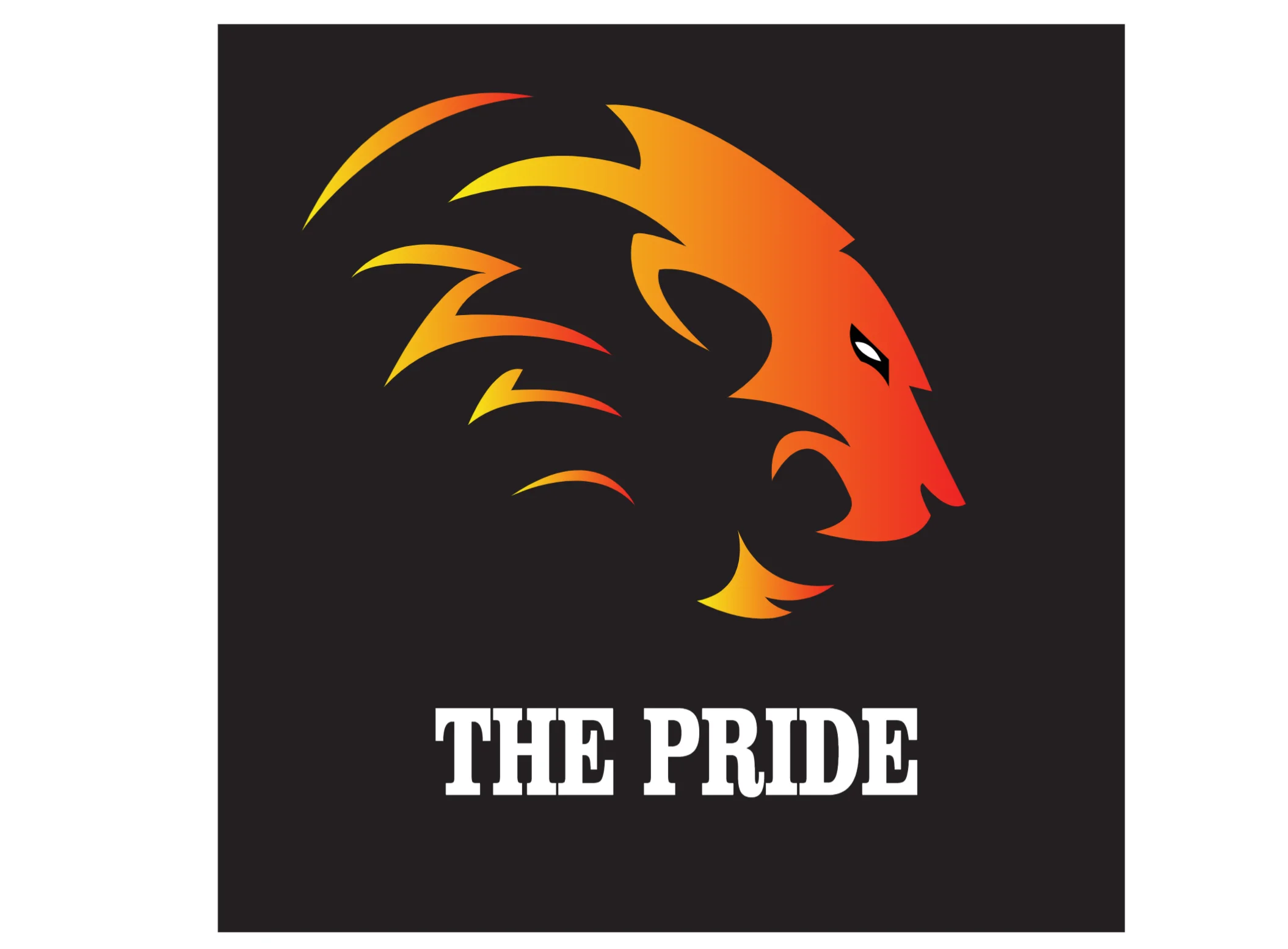 Lion Logo Template – Luxury Abstract Lion Head Brand Identity Design - Logos Design Template | Editable Professional Business Poster