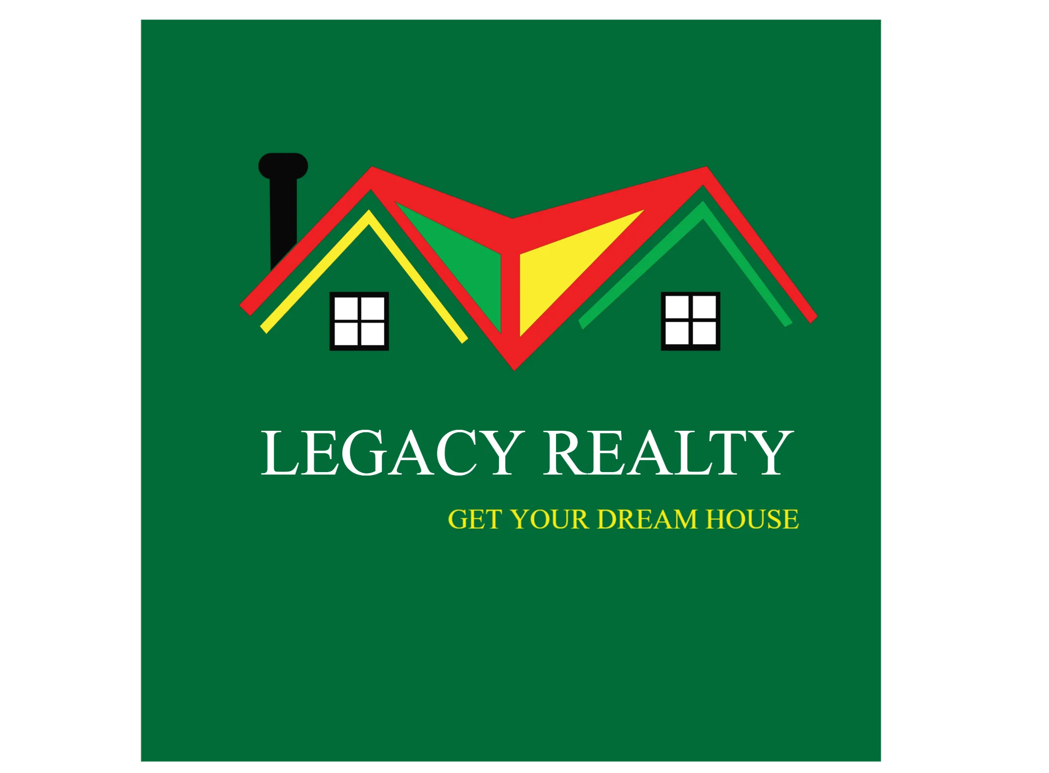 Real Estate Logo Template – Modern House Logo for Property & Realtor Branding - Logos Design Template | Editable Professional Business Poster