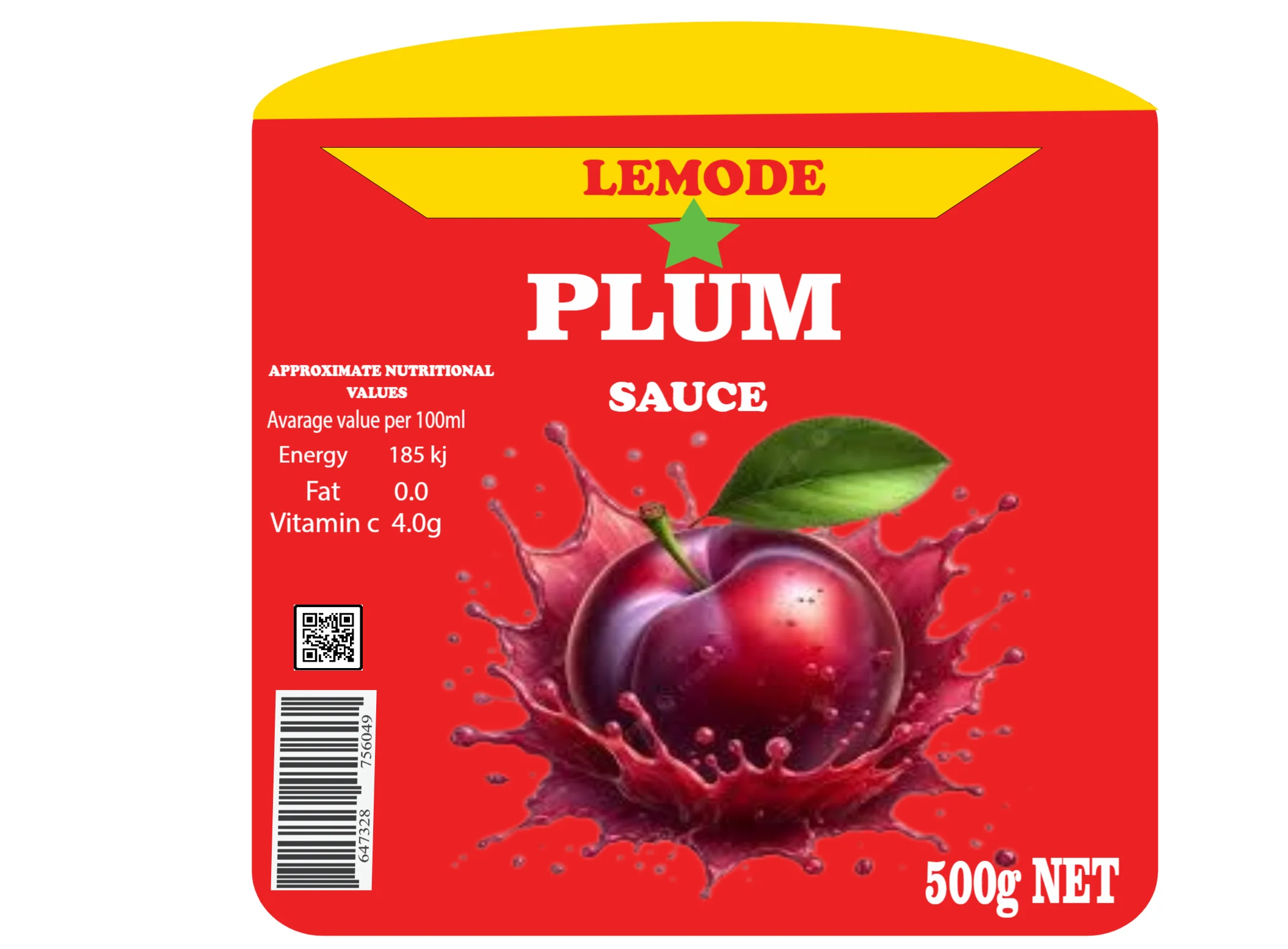 Tomato Sauce Label Template Kenya & East Africa – Food Packaging & Bottle Branding Design