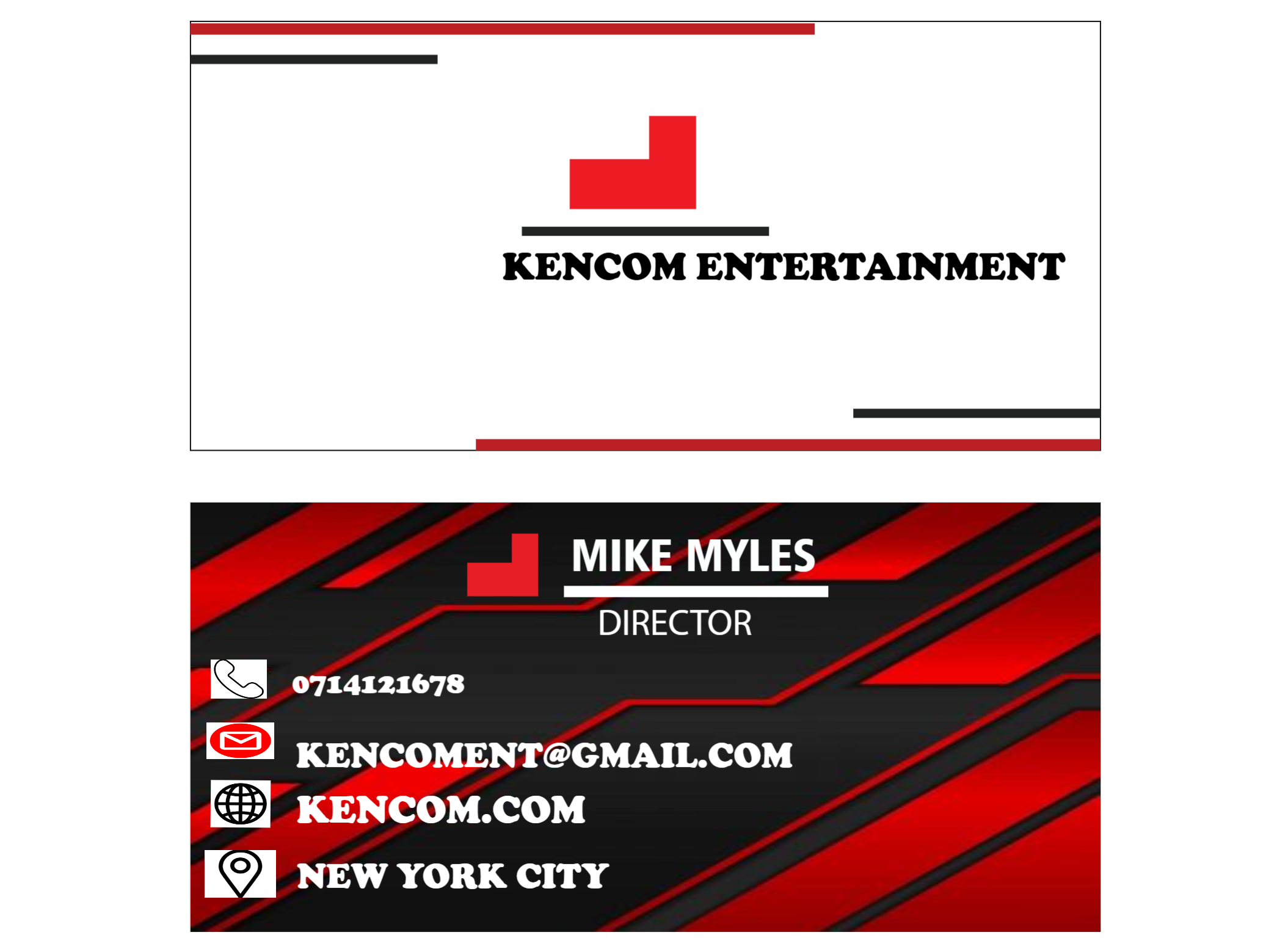 Best Business Card Designs in Nairobi Kenya - Business Cards Template | PopBriz